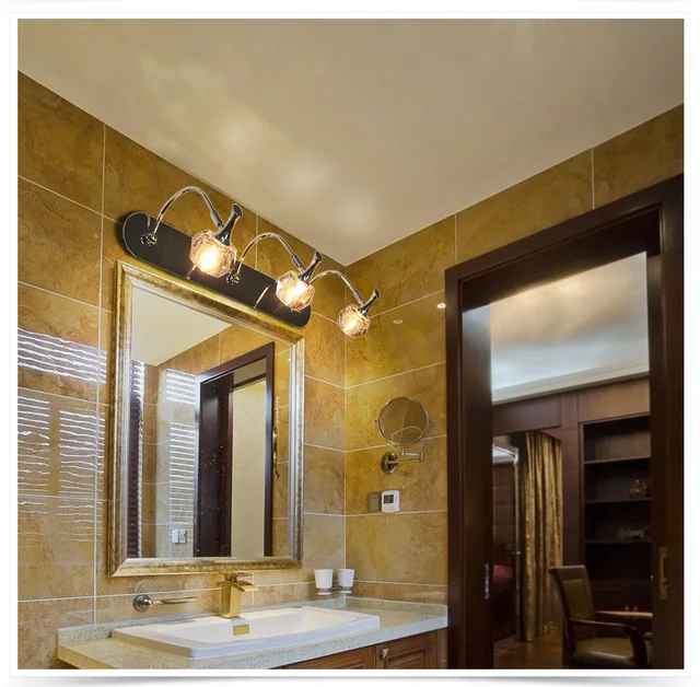 European Crystal Mirror Lights Led Cabinet Front European Crystal Mirror Lights Led Cabinet Front Bathroom Dresser Lighting