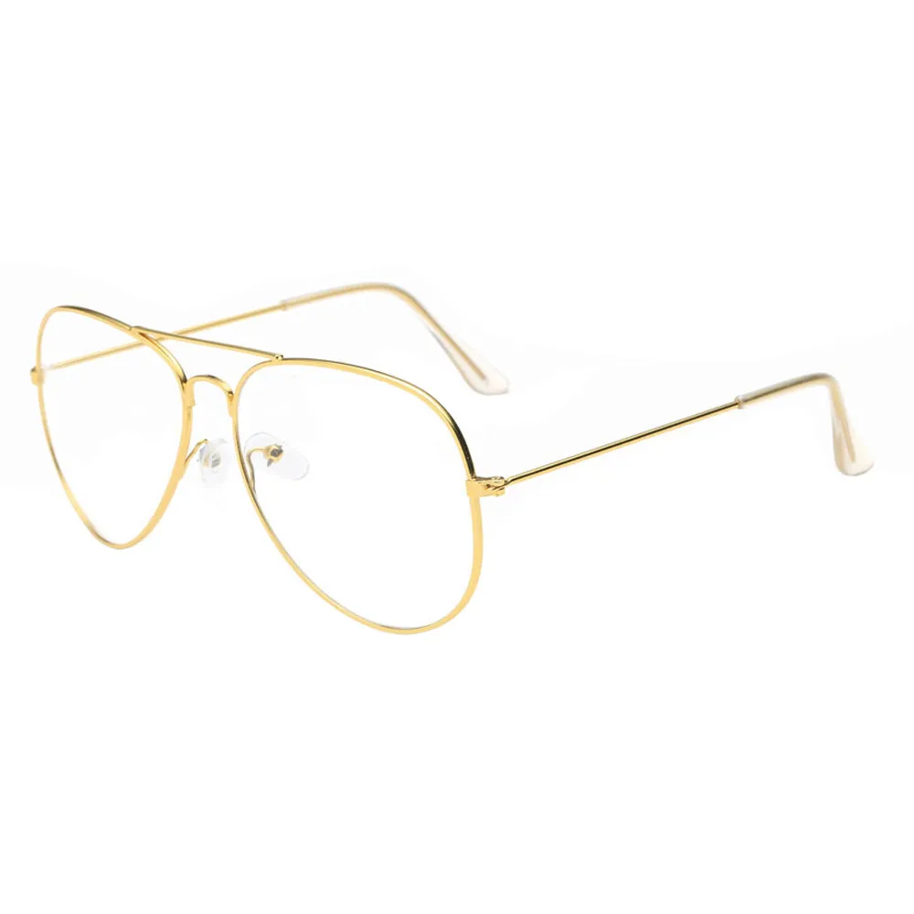 Мужские Женские круглые очки с прозрачными линзами унисекс ретро очки#30