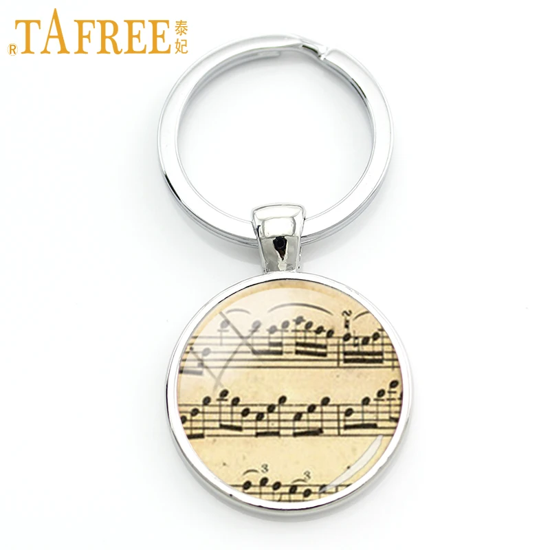TAFREE Vintage Charm Music Sheet Notes Key Chain Music Lovers Elegant Keychain Accessories Musician Favorite Jewelry Gift KC213 цена TAFREE Vintage Charm Music Sheet Notes Key Chain Music Lovers Elegant Keychain Accessories Musician Favorite Jewelry Gift KC213 цены онлайн