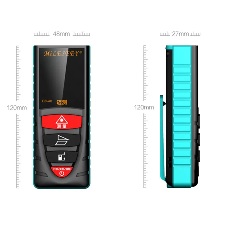 Дальномер Mileseey D8 40 M 60 80 100 дистанционный измерительный прибор наружный увеличить
