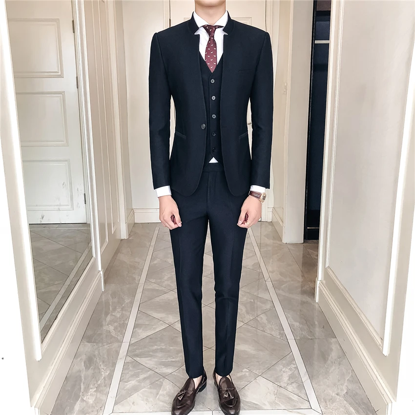 Pure-Color-Men-Formal-Suit-Three-piece-Sets-Size-S-3XL-Business-Wedding-Banquet-Men-s (5)
