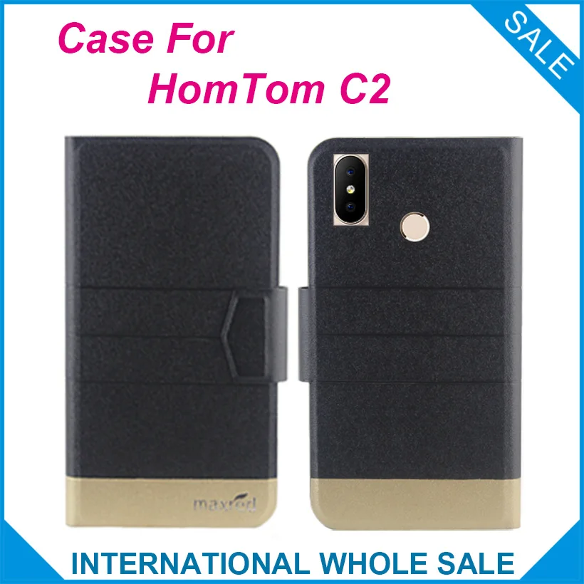 5 цветов оригинал! HomTom C2 чехол высококачественный Ультратонкий Роскошный кожаный
