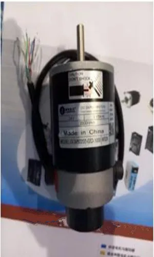 

50W Brushed DC Servo motor DCM50202-02D-1000 24V 3500r/min 1.79A 1000 line Incremental Encoder for CNC Router