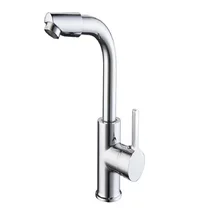 KKTNSG смеситель 360 градусов Поворотный Смеситель для ванной комнаты для раковины и кухонный кран