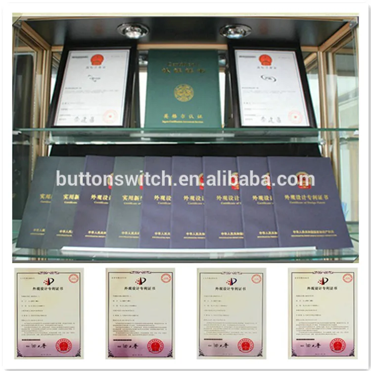 Alta Rubor Cabeça Black Power Logotipo Iluminado Botão Interruptor 5pin ty 1677z 3 V220 v 11 Cheap Interr.