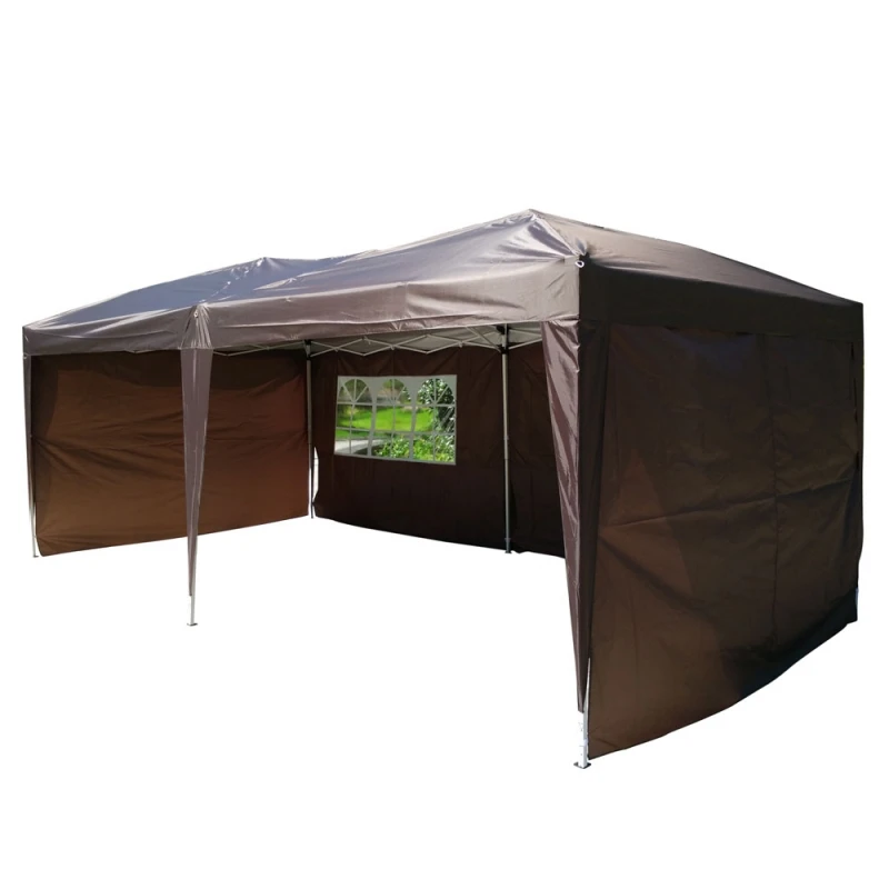 

10'X20'EZ Pop UP Wedding Party Tent Folding Gazebo Canopy Heavy Duty/ Carry Case-US Stock