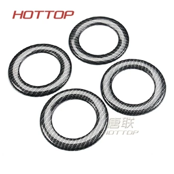 

Rear Upper Air Vent Outlet Carbon Fiber Texture Trim Interior Cover Sticker Car Styling Fit For Ford Explorer 2013-2018