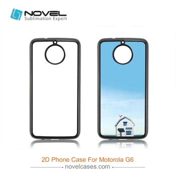 

Hot selling!!! 2D Hard Plastic Sublimation Phone Case For Moto G6