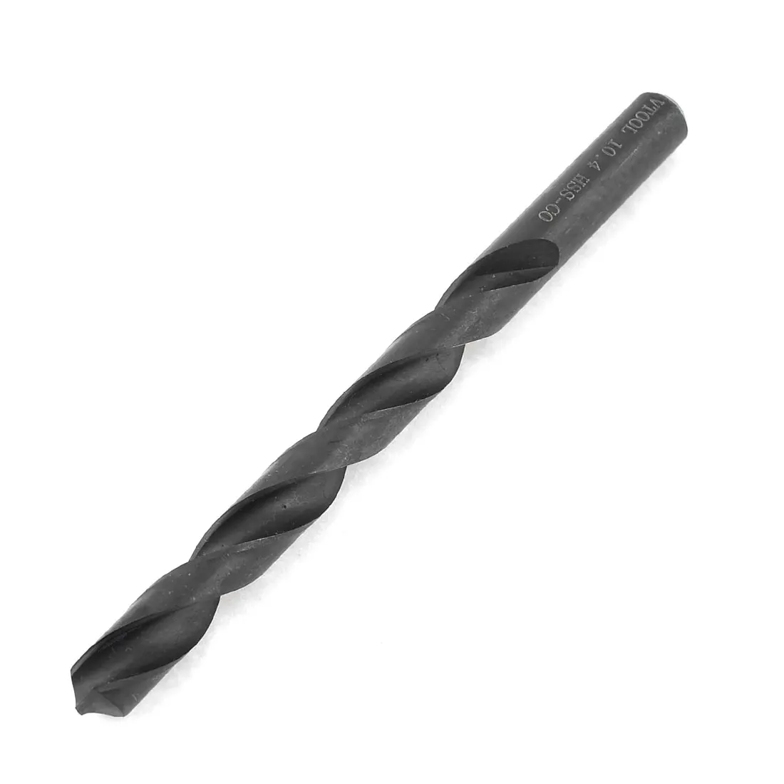 

UXCELL Hss-Co 10.4Mm Dia 2 Flutes Cutting Round Straight Shank Twist Drill Bit Black