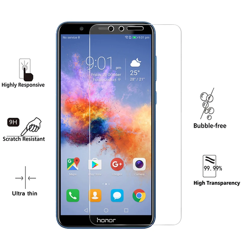 9H 2.5D 0 26 мм закаленное стекло для Huawei Honor 7X BND L21 L22 L24 AL10 TL10 Защитная пленка