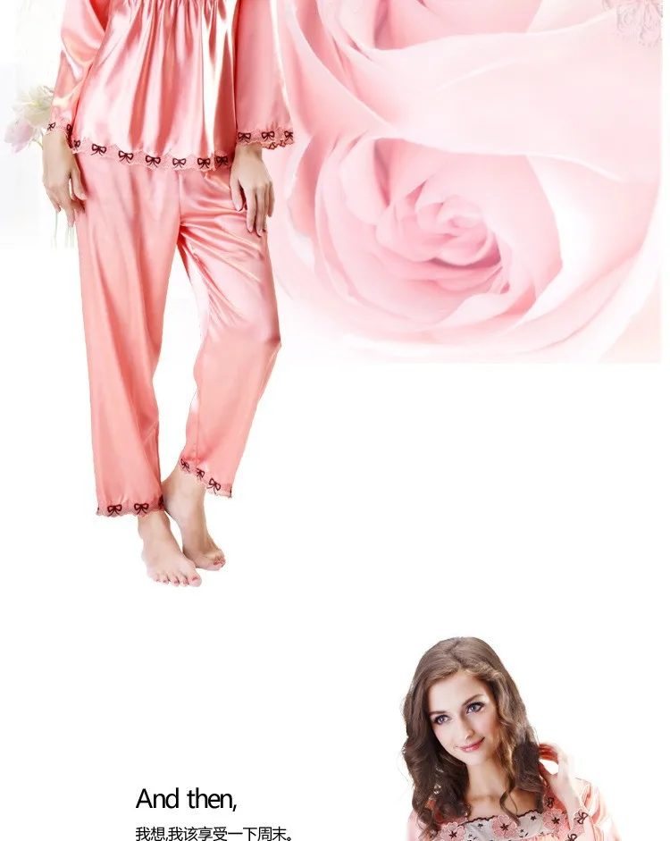 Satin Silk Pajamas for Women