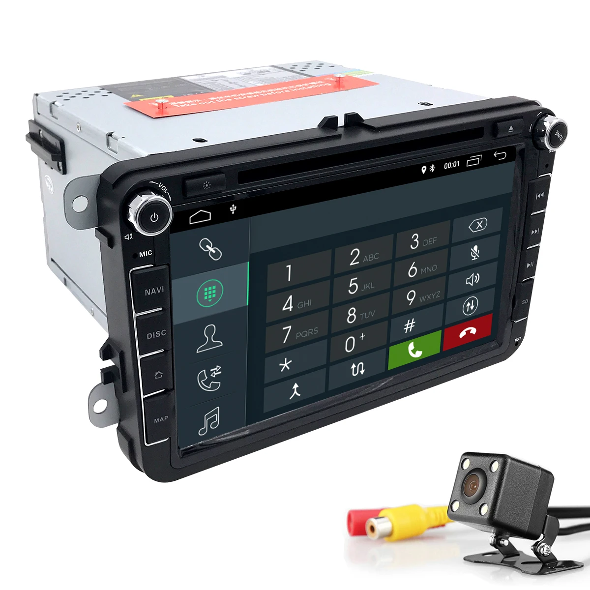 Perfect In stock Android 9.0 Car DVD radio for V W Volkswagen SKODA GOLF 5 Golf 6 POLO PASSAT B7 T5 CC JETT A TIGUAN DAB+ TPMS RDS OBD2 3