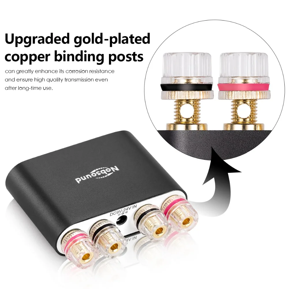 2019 Douk audio Hi Fi TPA3116 Цифровые усилители стерео мини DSP Bluetooth 4 2 домашний аудио