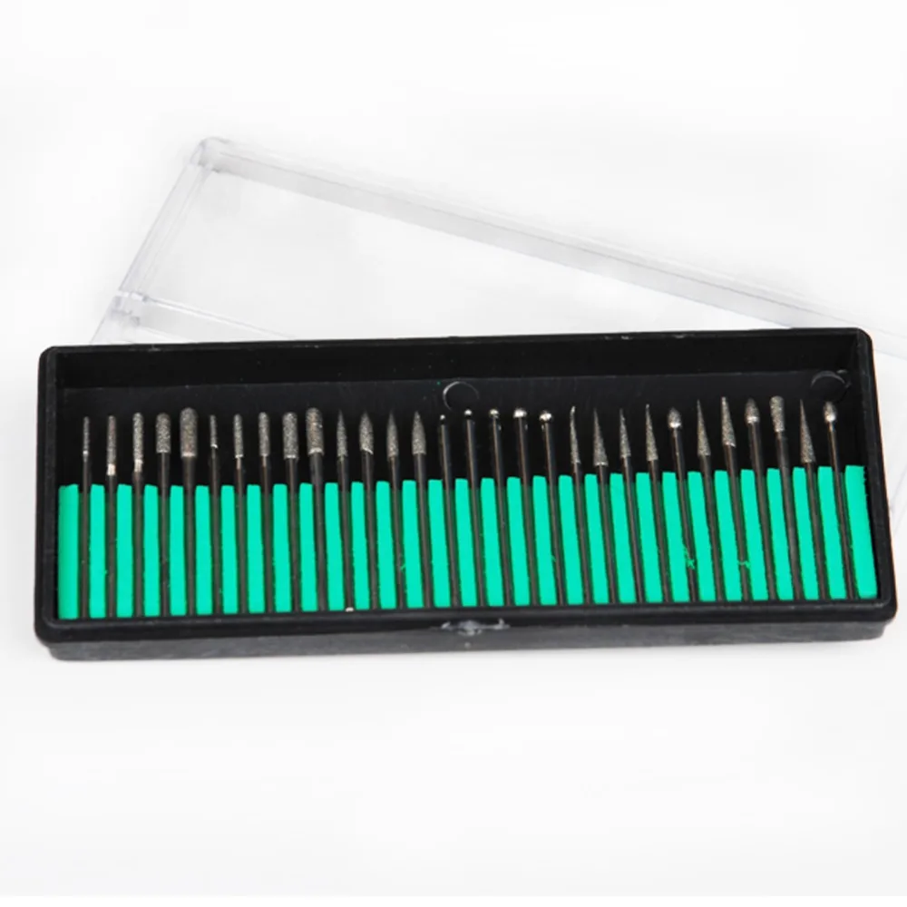 

30Pcs Nail Art Electric Grinder Drill Bit Nail Drill Set Decoration Foot Machine Needle Nail Tool Art Electric Drill Bit