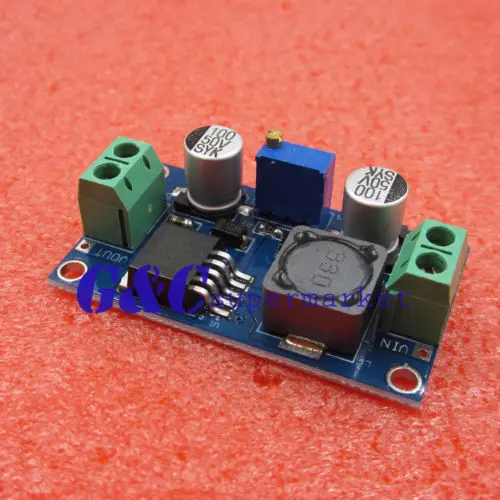 XL6019 5A ток DC В Регулируемый Boost блок питания|module dc to dc|power moduledc |