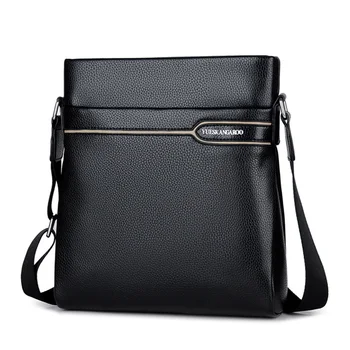 

KANGAROO Luxury Brand Leather Men Messenger Bag Business Shoulder Bag Vintage Belt Mens Crossbody Bag for Man