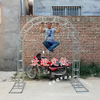 

Wedding flower gate arch four tube arch frame iron art flower frame round flower gate