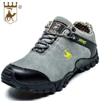 

Spring Autumn Genuine Leather Casual Shoes Men Lace Up Anti-shock Shoes Male Walking Brand Comfortable Non Slip Footwear AA20524