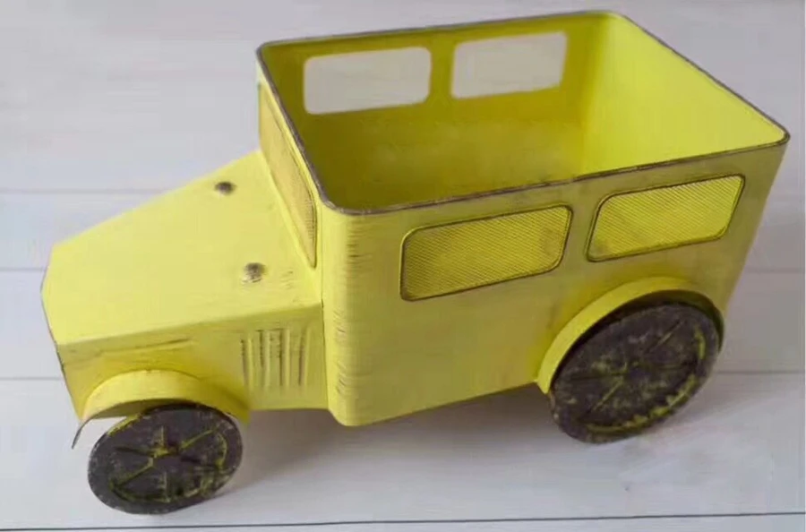 

Yellow Car Newborn Photography Prop,Vintage Baby Truck Poser #P0714