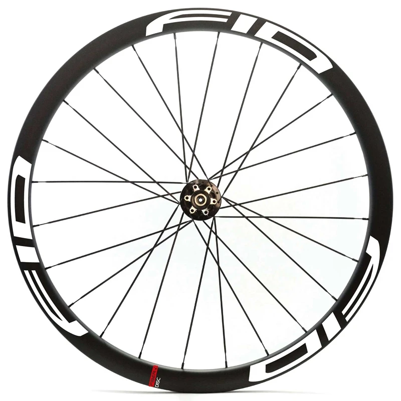Велосипед 700C 35 мм Clincher Carbon вилсет под дисковый тормоз безкрюковые колеса
