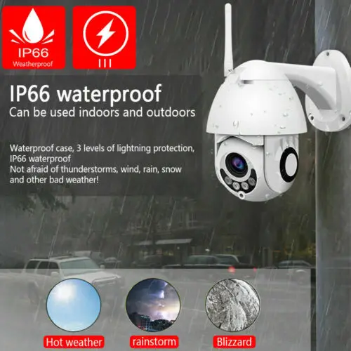 

1080P HD Wireless PTZ IP Security Camera Home Smart Wifi Outdoor IR Surveillance Cameras Two Way Voice