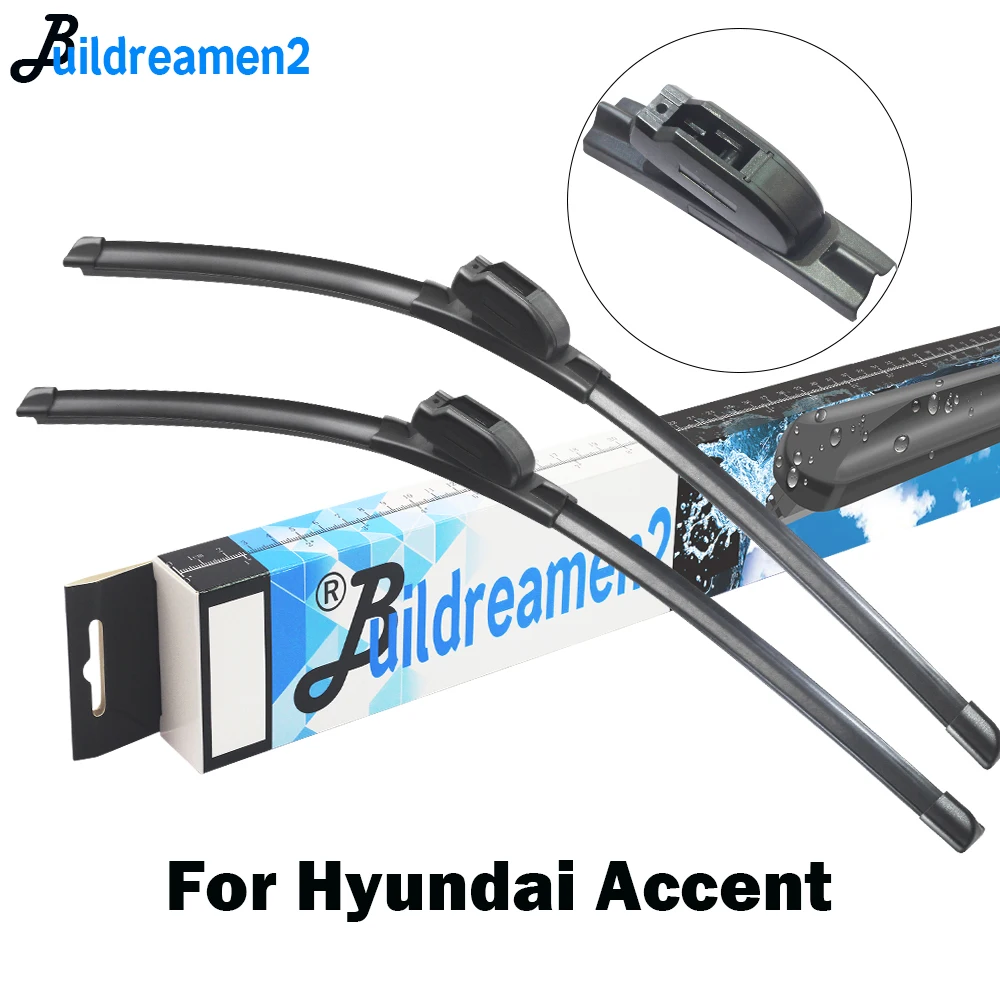 Buildreamen2 Car Accessories Wiper Blade Rubber Windscreen Wiper For