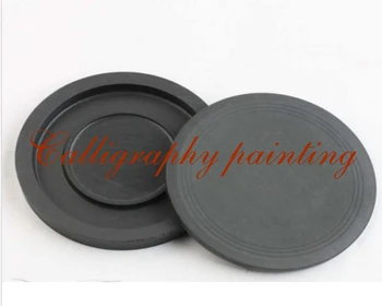 

7" Natural Rock Stone Cloud Inkstone Calligraphy Painting Tool