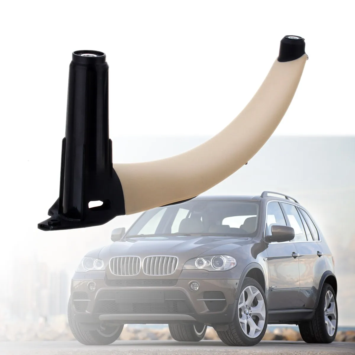 

Front Right Side Rear Side Inner Door Panel Handle Pull Trim Cover For BMW E70 E71 E72 X5 X6 2006 2007 2008 2009 2011 2012 2013