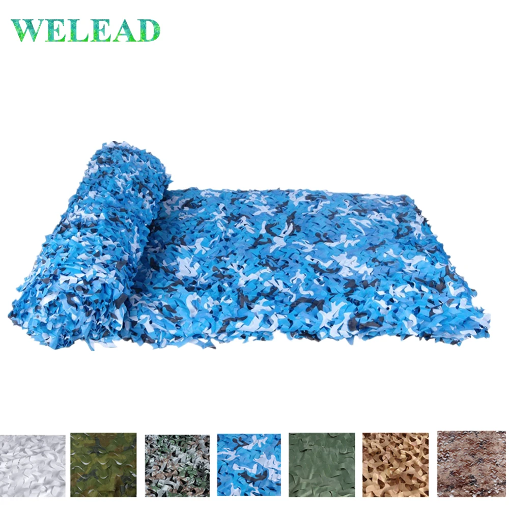 WELEAD 3x3 m بسيطة العسكرية التمويه شبكات التخييم الشمس المأوى في الهواء الطلق العريشة قماش القنب المظلة ل سيارة حديقة خيمة للشاطئ ظلة