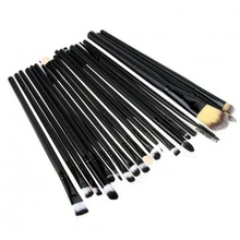 Free shipping 20 Pcs Makeup Brushes Set Powder Foundation Eyeshadow Eyeliner Lip Cosmetic Brushes