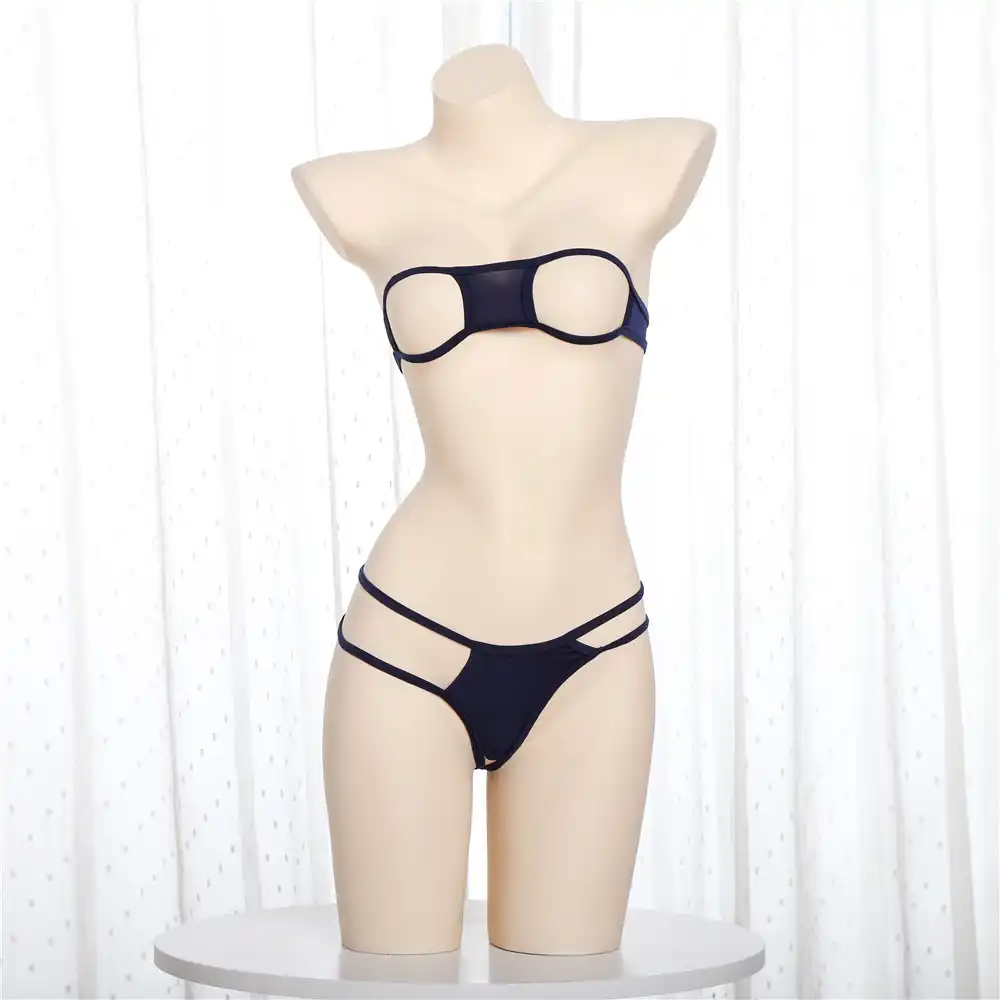 Micro Bikini 19 Sexy Wrapped Chest Simple Hollow Lotion Open File Thong Beach Swimwear Women Swimsuit Biquini Bikinis Monokini Bikini Set Aliexpress
