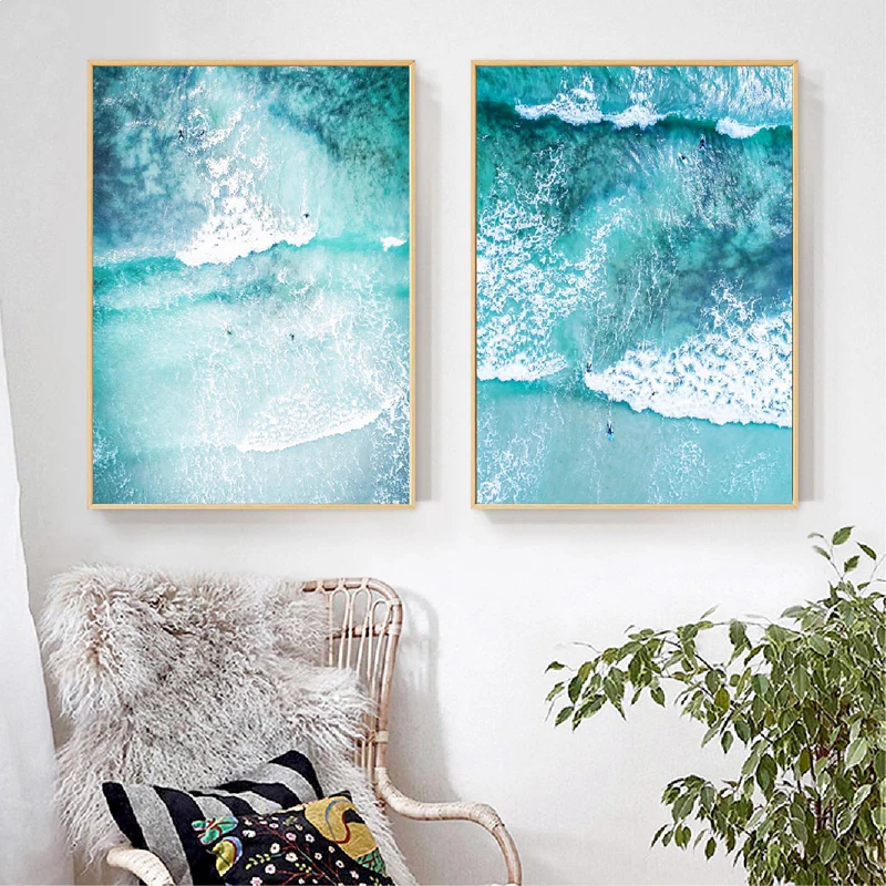 Ocean Canvas Print Living Room Decor