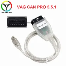 VAG CAN PRO 5.5.1 профессиональный CAN BUS UDS K-line OBD2 диагностический инструмент программное обеспечение V5.5.1 VAG OBD VCP сканер многоязычный