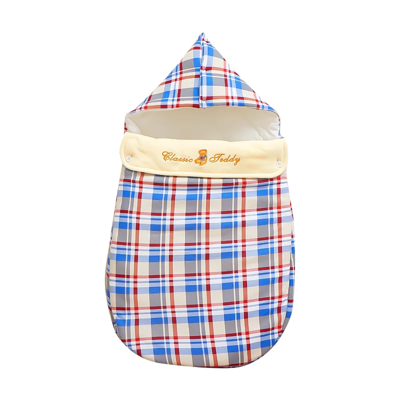 Baby cotton hug sleeping bag newborn autumn and winter cotton baby bag