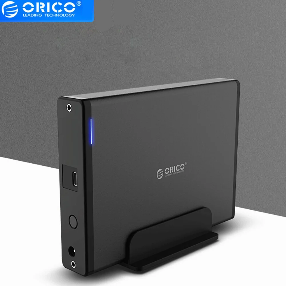  Carcasa de disco duro Universal de 35 pulgadas tipo c externo para ordenador Orico HDD disco duro y
