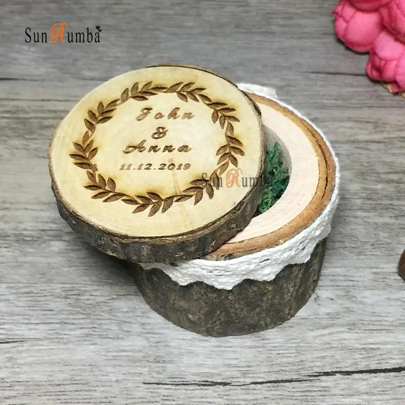 custom ring box wedding decor MUW-284- 07