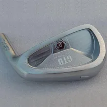 7 шт. GTD Железный набор Серебряный GTD Golf кованые железные клюшки для гольфа 4-9 P сталь/графитовый Вал с крышкой головы