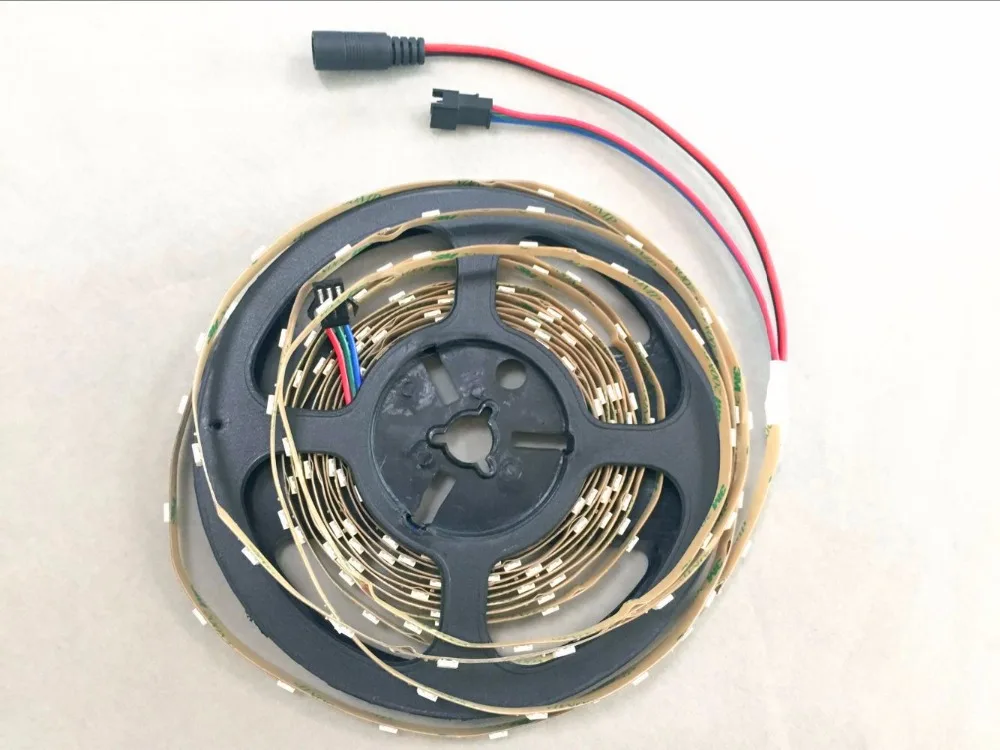 Пиксельная Светодиодная лента WS2812B 5m 34 светодиодный s/m DC5V неводонепроницаемая IP33