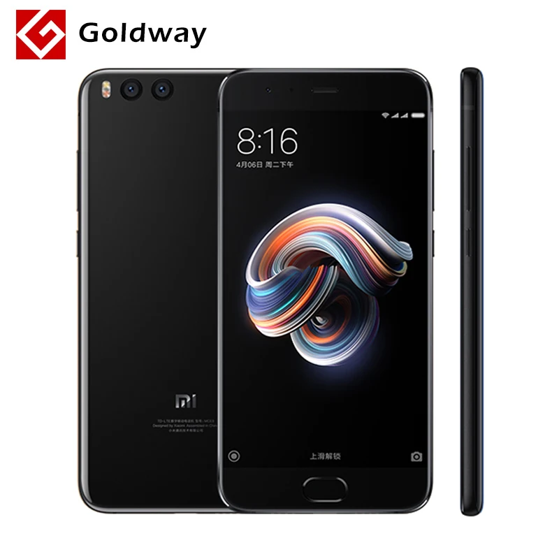 Оригинальный Xiaomi mi Note 3 6 ГБ Оперативная память 64 Гб Встроенная Мобильный телефон
