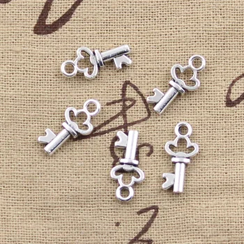 

20pcs Charms Vintage Skeleton Chest Key 17x7mm Antique Making Pendant fit,Vintage Tibetan Bronze,DIY Handmade Jewelry