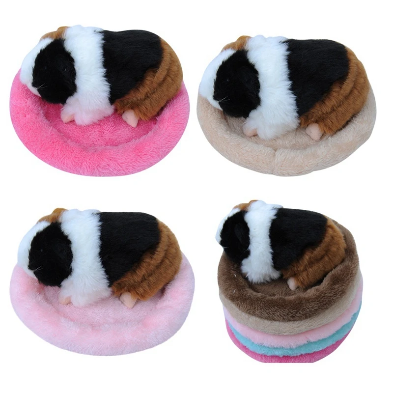 Title 2, Soft Cashmere Hamster Sleeping Bed Hedgehog Chi...
