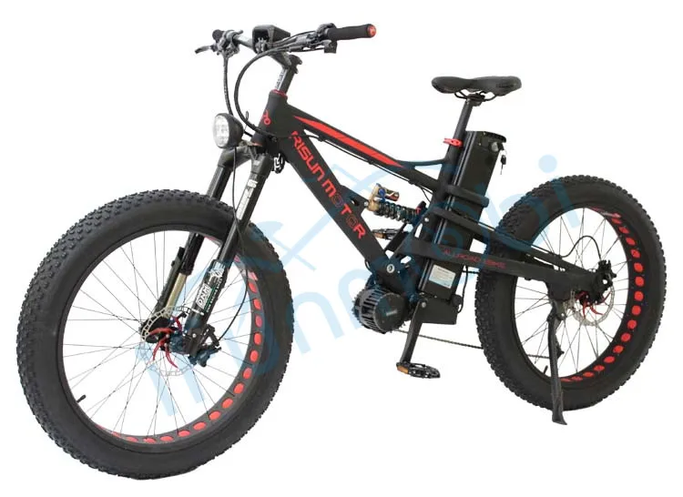 Быстрая вниз горный Ebike передняя вилка DNM USD-6 Fat Snow Bike пневматическая подвеска электровелосипед электронный мотоциклетный запчасти