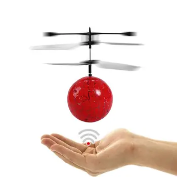 

Smart Induction Flying Ball Drone Helicopter Ball Built In Shining LED Lighting Plastic Sensing Aircraft Toy Fly Ball for Kids