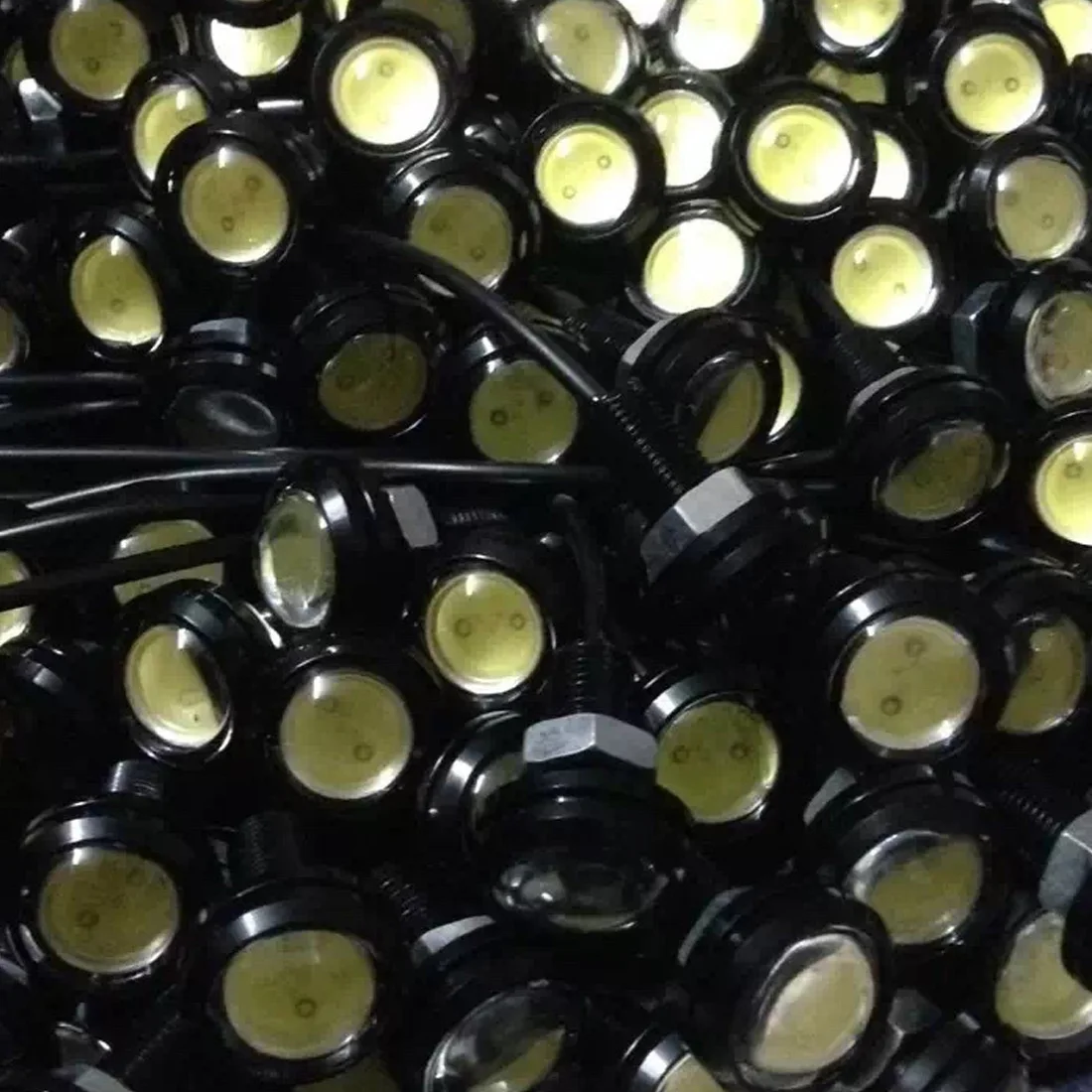 Tonewan 1 шт. 23 мм 12V автомобильный Стайлинг Водонепроницаемый белый орлиный глаз
