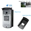 Wired Home 7'' Color Video Intercom RFID Camera with 1 Monitor Video Door Phone 500 User for Apartments with Metal Electric Lock ► Photo 3/6