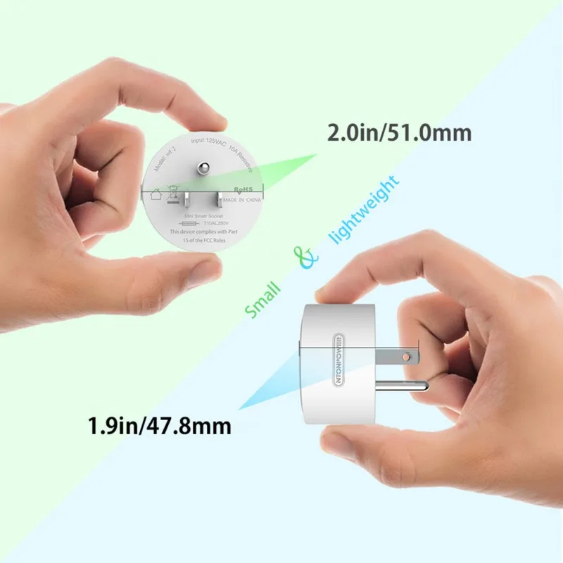 WF Мини Смарт Wi Fi разъем США разъём ПДУ мощность полосы сроки переключатель для Умный дом автоматизации электронные системы