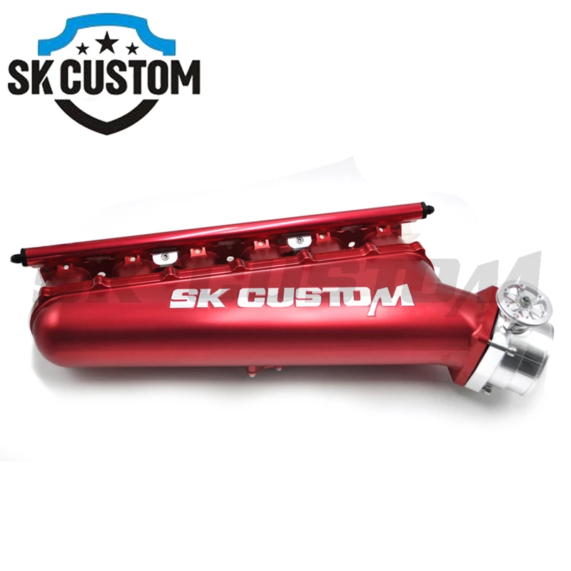 

SK CUSTOM, алюминиевый впускной коллектор RB26 с заготовками