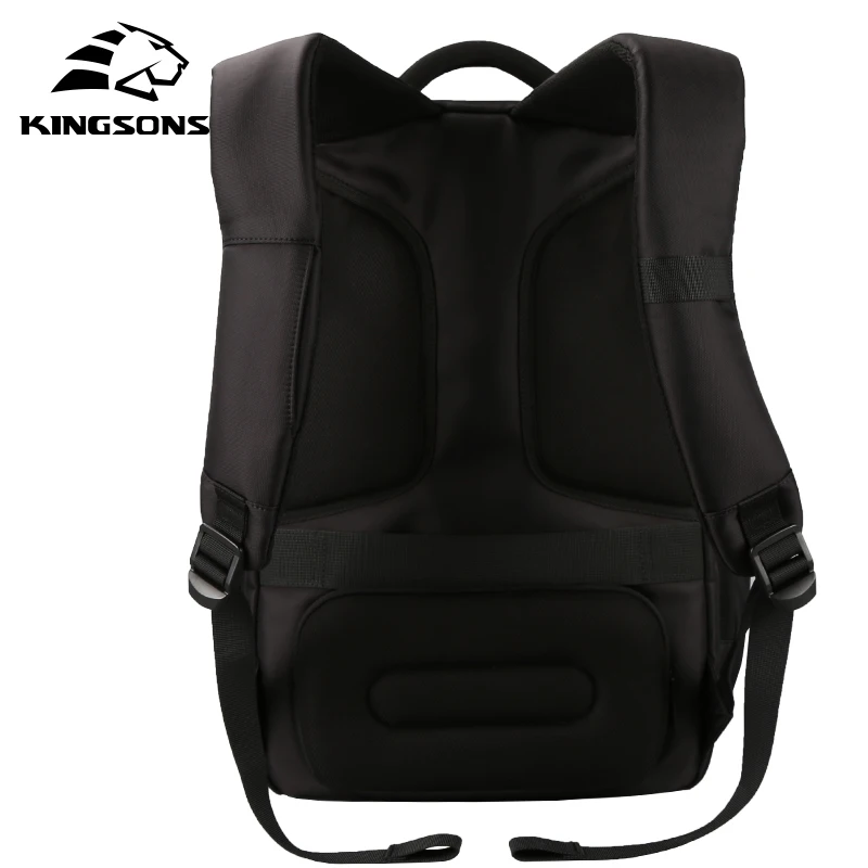 Kingsons USB зарядка рюкзаки мужской рюкзак компьютер Противокражные сумки на плечо