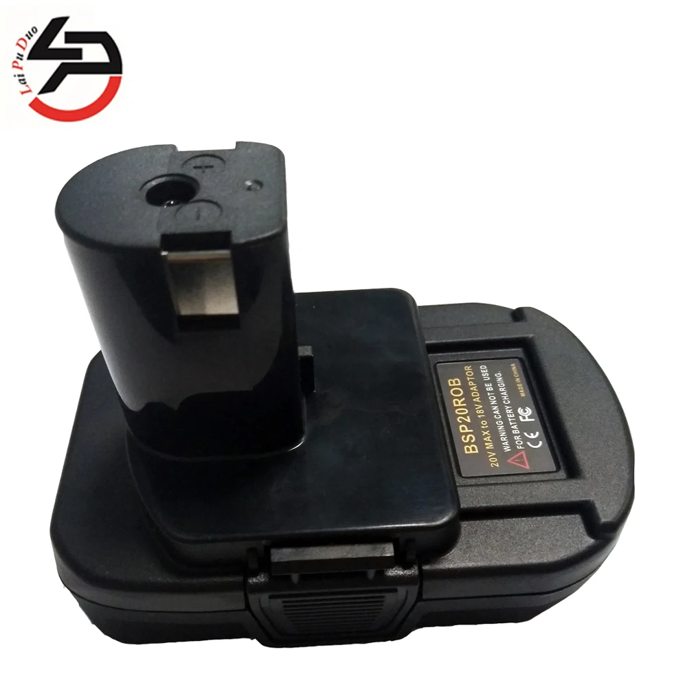 

BSP18RL Battery Adapter for Dewalt for Milwaukee 20V/18V battery For RYBOI 18V P108 ABP1801 Battery
