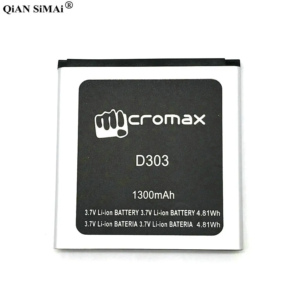 Новинка 2019, аккумулятор Micromax D 303 для Micromax D303 Bateria, аккумуляторы для мобильных телефонов, высокое качество, 3,7 в, 1300 мАч, замена|battery for|battery for micromax1300mah battery | АлиЭкспресс